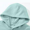 thumbnail image 4 of Wyzesi Fall Sweatshirts for Men Embroidered Male Solid Color Hooded Long Sleeved Pullover Sweatshirt, 4 of 7