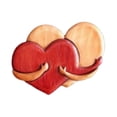 thumbnail image 2 of Adornos de corazón para San Valentín, nudos de amor, decoración de escritorio para San Valentín. corazones anteriores, 2 of 9