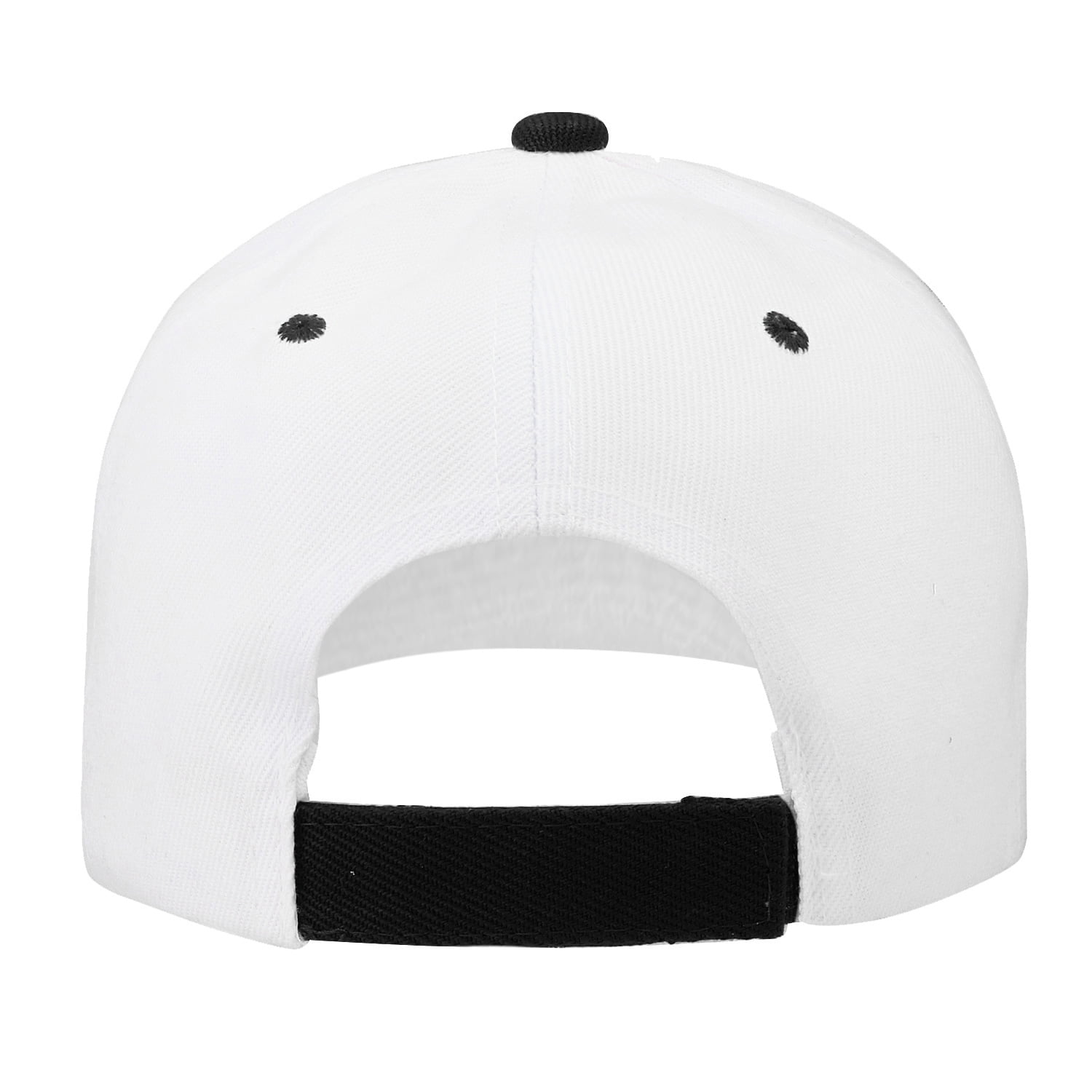 Unisex White Baseball Toggle Cap Classic Imported Adjustable Plain Hat Plain Baseball Hats | Gap main image 4