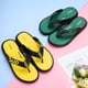 thumbnail image 3 of Chanclas de verano para hombre, sandalias de playa, zapatos planos informales antideslizantes, 2024, para interior y exterior, 3 of 5