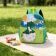 thumbnail image 4 of Mochila preescolar | Mochila escolar para guardería y jardín de infancia | Mochila ligera de lona con cierre de cremallera | Amplio espacio para guardar objetos pequeños, 4 of 9