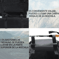 thumbnail image 2 of Mochila Táctica Militar 70l Campismo Senderismo Multifuncion Negro, 2 of 2