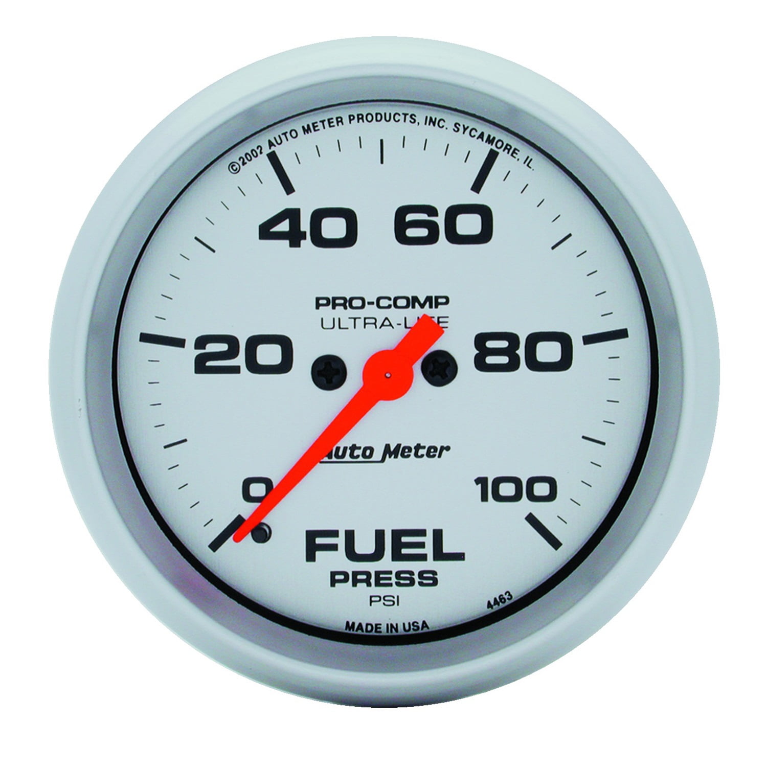 AutoMeter 4463 UltraLite Electric Fuel Pressure Gauge