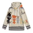thumbnail image 5 of CHOCOCAT Hoodie with Pocket Cartoon Anime for Boys Girls Teens Gift, 5 of 6