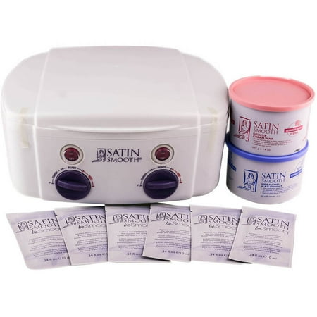 Satin Smooth Double Wax Warmer Kit