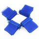 thumbnail image 5 of GOOHOCHY Bolsas de regalo de organza con cordón de 100 piezas Bolsas de favor de boda Bolsas de joyería (azul real), 5 of 5
