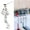Sliver2, variant on Christmas Stocking Holders For Mantle Weighted Stocking Hangers For Mantel Fireplace Stocking Hooks For Xmas Decoration (Silver)