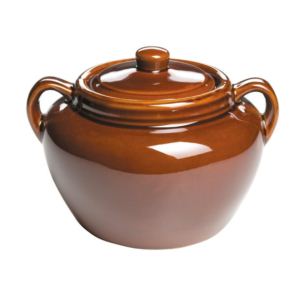 Stoneware Bean Pot
