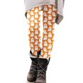 thumbnail image 1 of Gibobby Leggings con bolsillos dama Leggings con estampado Halloween para mujer Leggings elásticos pantalones casuales botas pantalones（Dorado， S), 1 of 5