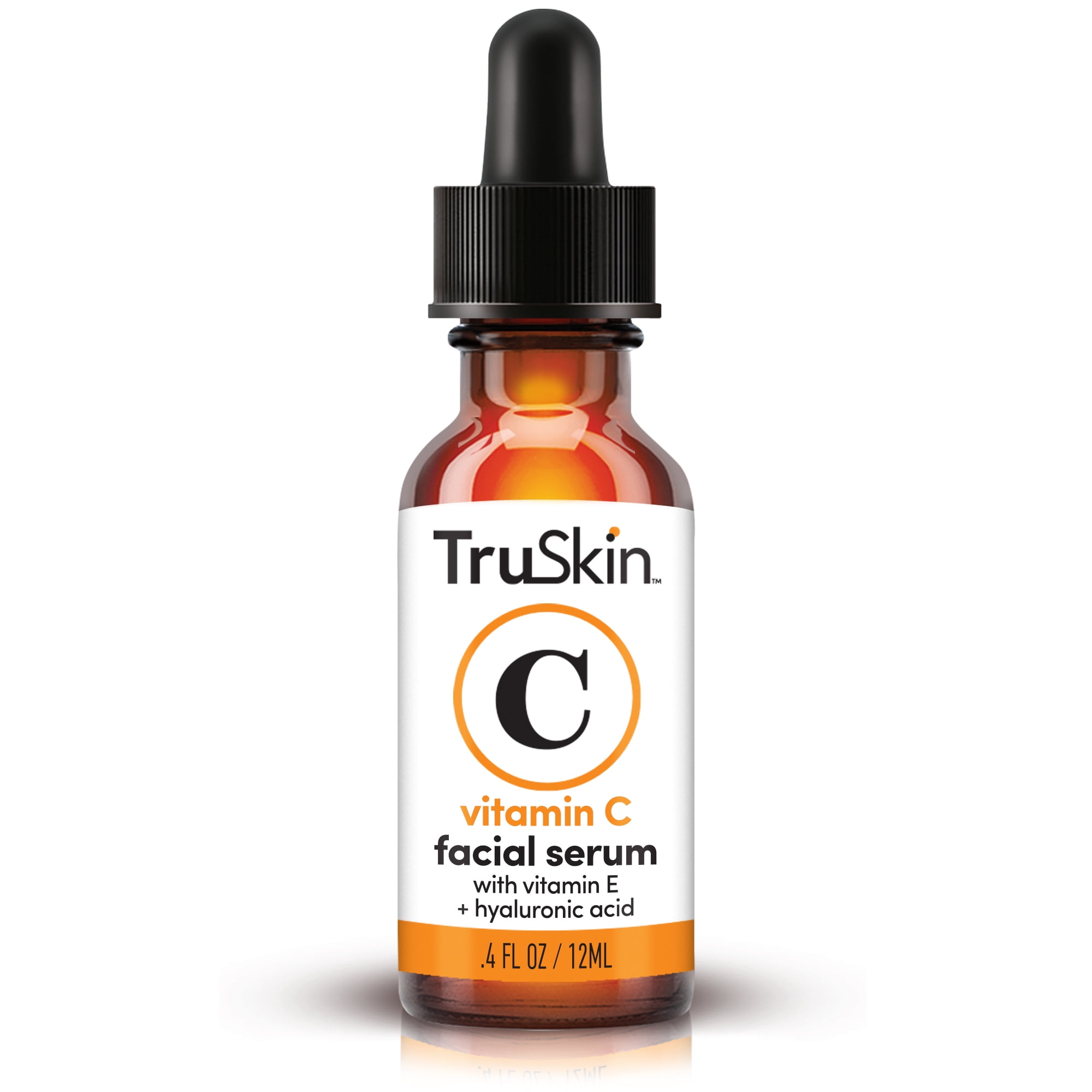 TruSkin Vitamin C Serum for Face, Anti Aging Facial Serum with Hyaluronic Acid for All Skin Types, 0.4 fl oz