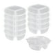 thumbnail image 1 of Contenedor de caja de refrigerio,Contenedor para bocadillos con tapa Mini tazas de salsa,Contenedores para refrigerios de 3 compartimentos a prueba de fugas,Recipiente para condimentos y salsa, 1 of 8