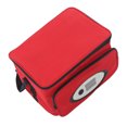 thumbnail image 3 of Paquete de hielo con altavoz Bluetooth con aislamiento solar, 5 modos, altavoz LED USB, bolsa refrigeradora de viaje, mochila para picnic, color rojo, 3 of 10