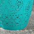 thumbnail image 3 of Desert Fields Valley Iron Side Table, Teal, 3 of 5