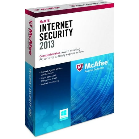 McAfee Internet Security 3PCs 2013 (Best Internet Security For Windows 7)