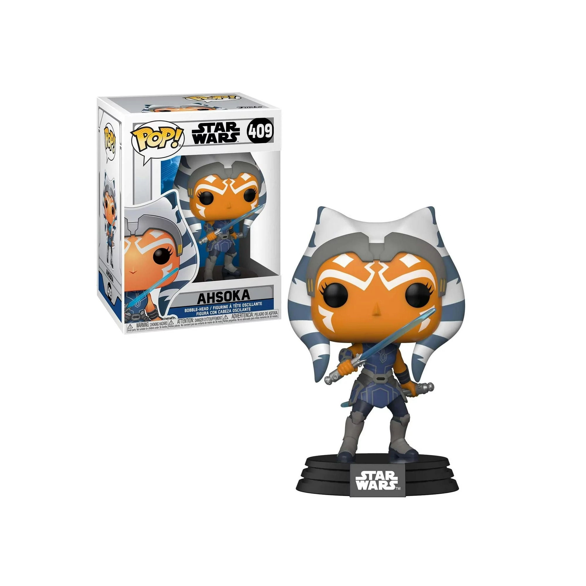 Funko Pop Star Wars Ahsoka Tano Clone Wars #409 with