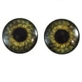 thumbnail image 2 of Steampunk Gear Glass Eyes in Olive Green, 2 of 7
