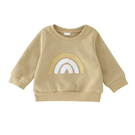 

Hoodies Graphic Hoodies Cute Hoodies for Kids Kid Hoodies Hoodies for Toddler Baby Boys Girls Sweatshirt Long Sleeve Tops Casual Autumn Spring Sweatshirts Rainbow Prints