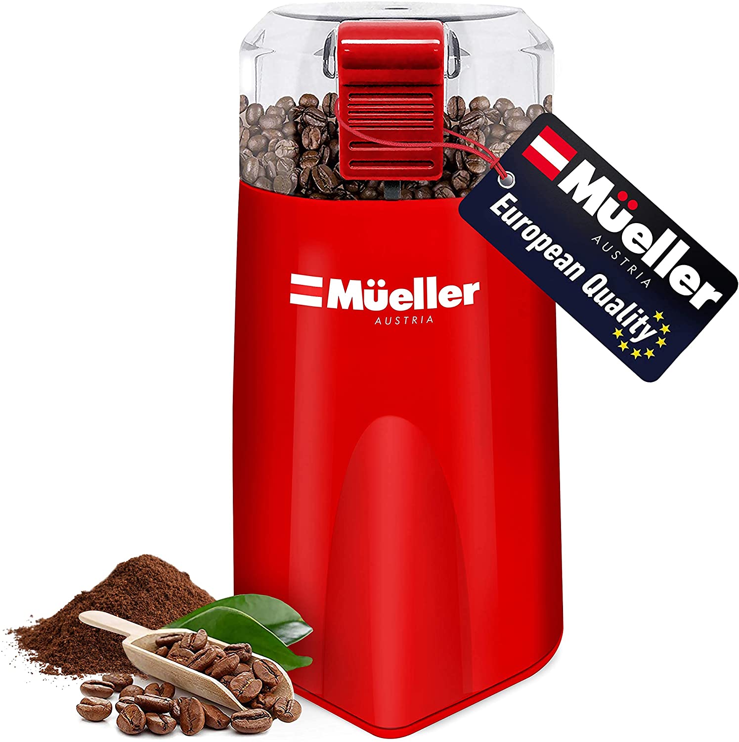 Mueller Austria HyperGrind Precision Electric Spice/Coffee Grinder Mill