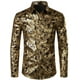 thumbnail image 2 of Nueva camisa de moda para hombre con estampado 3D de flores, solapa con botones, camisa de manga larga, ropa de fiesta, diseño de estilos, camisas cómodas, 2 of 5