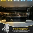 thumbnail image 5 of NuWatt 3 in. Canless Gimbal Ultra Slim 5CCT 8W New Construction LED Recessed Lighting Kit 16PK, 5 of 9
