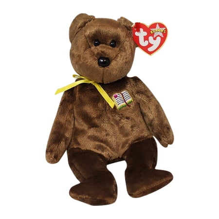 Ty Beanie Baby: William the Bear - Open Book - Gold Ribbon | Stuffed Animal | MWMT s price history on PriceWatchPro