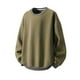 thumbnail image 1 of Blusas y camisas de manga larga con cuello redondo para hombre, estilo casual, de color liso, con cordón ajustable, sudaderas con capucha de manga larga, blusa de poliéster para hombre, 1 of 5