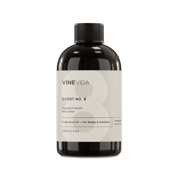 VINEVIDA Scent NO. 8, Signature Scent: Berry Blue Fragrance Oil, 4 Fl Oz