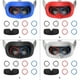 thumbnail image 4 of VR Auriculares Anti-Scratch Lente de silicona Cubiertas Conjunto Reutilizable Realidad Virtual Equipo Protector Kit Surtido Suministros Gaming Azul Inevent EL005864-01, 4 of 7