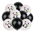 thumbnail image 1 of Globo con forma de bandera con temática de panda, lindo globo de panda, decoración de fondo para fiesta con temática de animales, 1 of 5