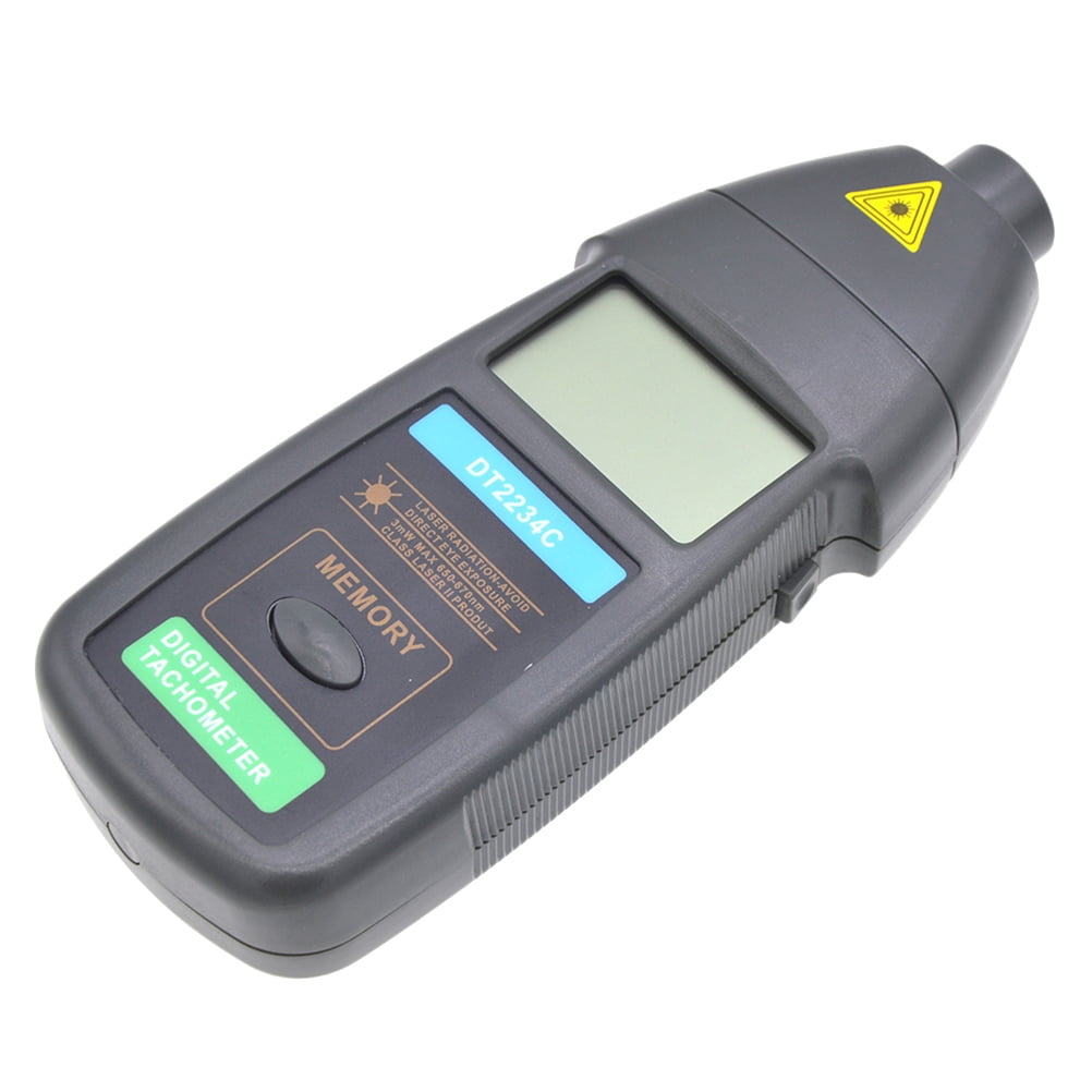 Professional Anemometer NonContact Tachometer Handheld LCD Digital