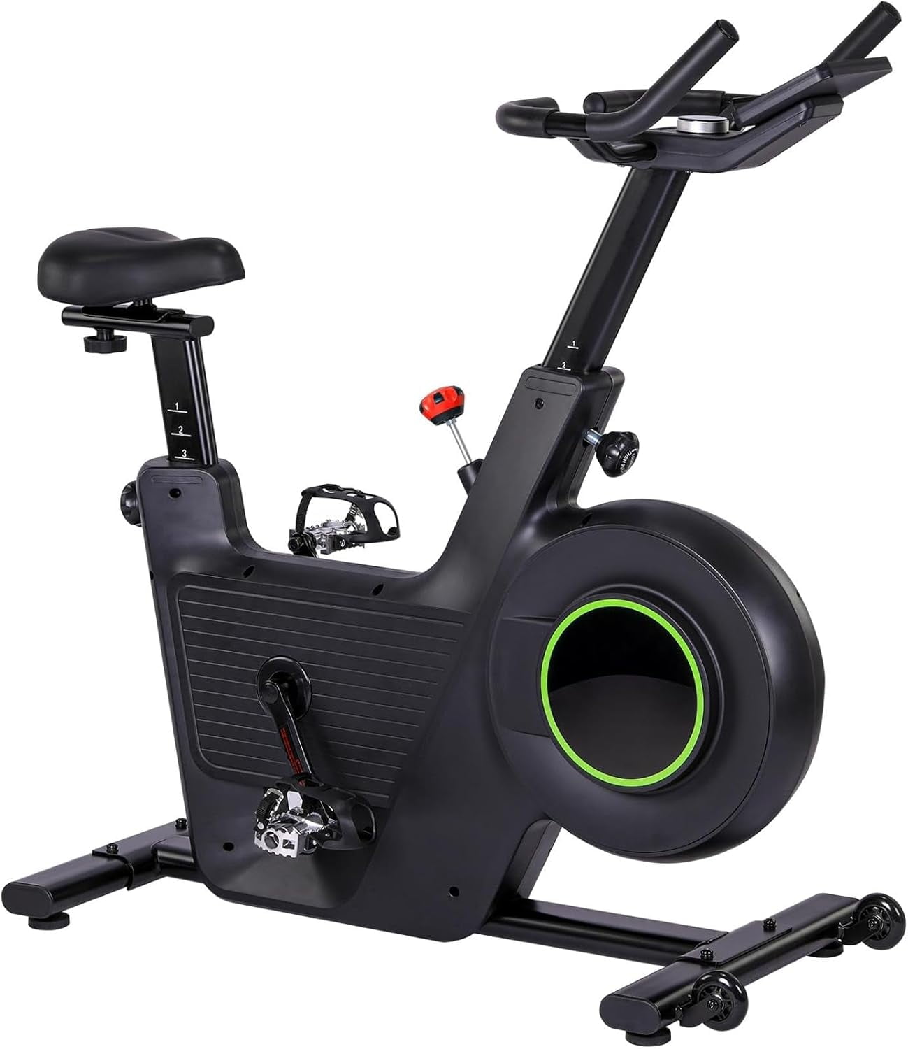 Indoor Cycling Bike,Brake Pad/Magnetic Stationary Bike,Low Noise Cycle Bike with App,Indoor Exercise Bike for Home Cardio