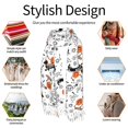 thumbnail image 6 of Shawl Wraps for Women - halloween pumpkin dog Oversized Fall Winter Fashion Blanket Scarf for Women, 6 of 6