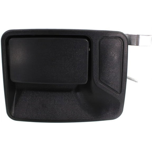 Replacement REPF491316 Exterior Door Handle Compatible with 1999-2016 Ford F-250 Super Duty 2000-2005 Excursion Rear, Left Driver Textured Black
