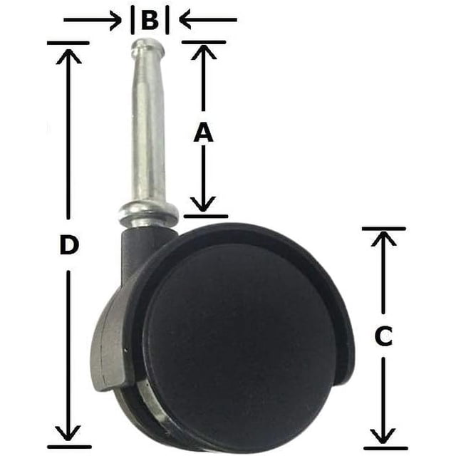LAICAIW NUWEISHI (4 Roues Pivotantes pour Aspirateur d'Atelier Ridgid Humide et Sec - Neuf