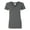 Charcoal, variant on Gildan Heavy Cotton Womens V-Neck T-Shirt
