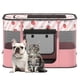 thumbnail image 1 of Corral para mascotas XRG para perros y gatos interior/exterior rosa L, 1 of 9