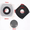 thumbnail image 5 of 2x Cubierta de Altavoz, Cubierta Protectora para Altavoces DIY, Panel de Tweeter Protector de Bocina 2 piezas, 5 of 5