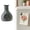 A, variant on RZDLIZJ Cute Mini Vase Magnets for Fridge,Tiny Plant Glass Vases with Flowers,Magnetic Refrigerator Decor for Kitchen,Office,Locker (1 Pack)