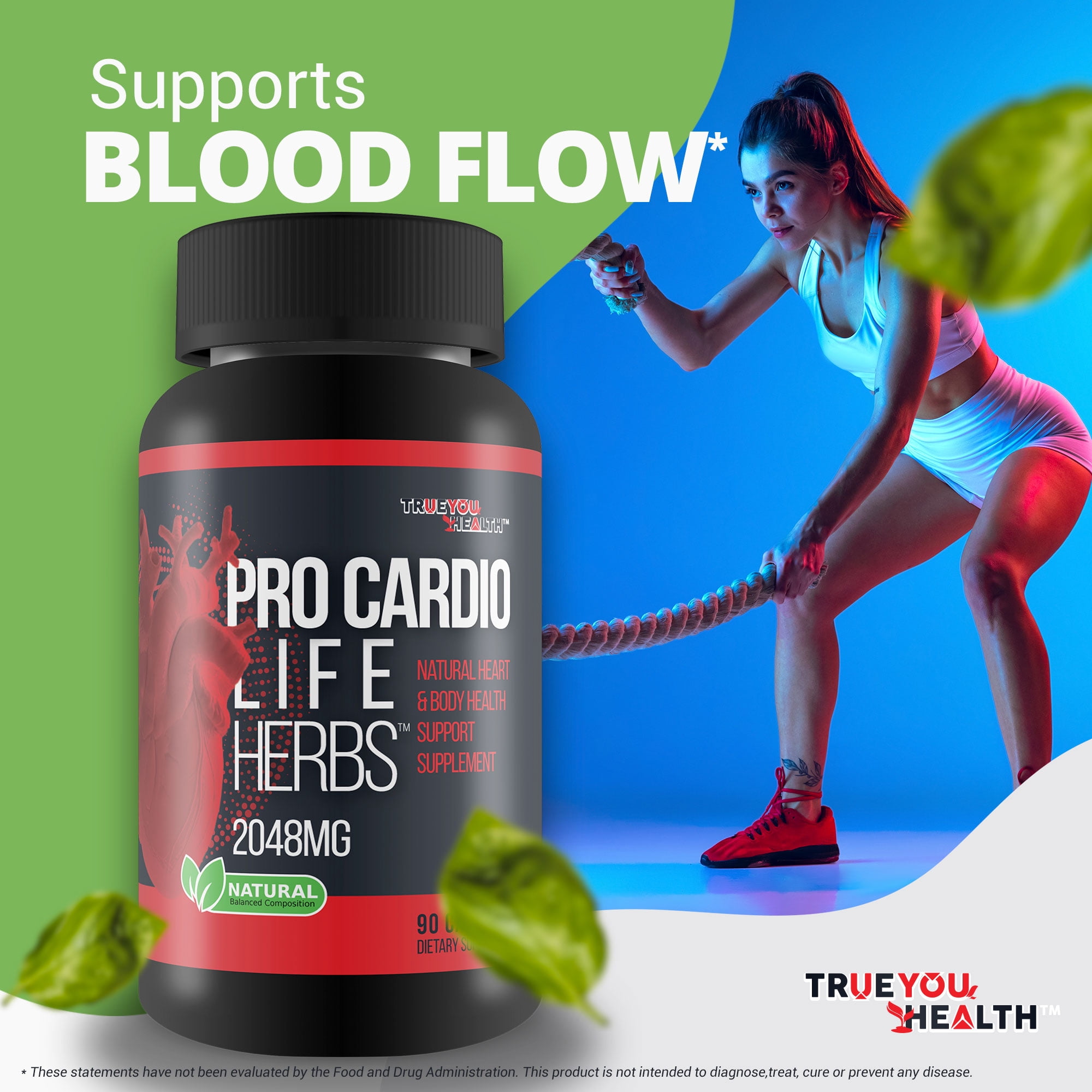Pro Cardio Life Herbs - Premium Heart Health Supplement - Circulation Cardio Plus - Blood Sugar Support - Cholesterol Support - Blood Health Support Cardio Defender - Cardio Defend Heart Supplement