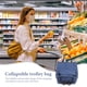 thumbnail image 5 of BRIGHTFUFU Carrito de compras con ruedas, bolsa plegable para carrito de compras, bolsa para comestibles, 5 of 7