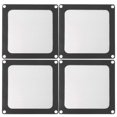 thumbnail image 2 of Professional Computer Dust Cover with Fine Mesh for Ventilation and Dustproof Black PVC 4pcs 9x9cm, 2 of 3