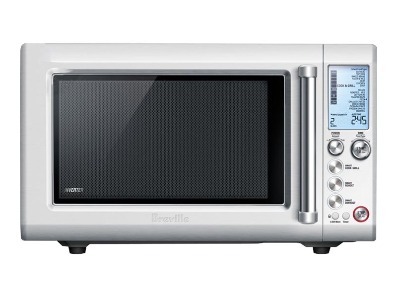 Breville BMO700BSS the Quick Touch Crisp Microwave oven with grill