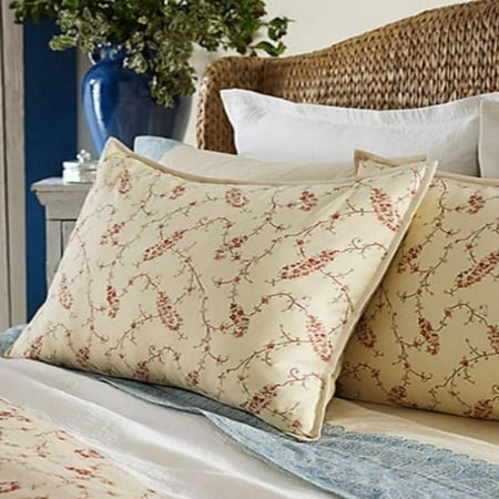 Lauren By Ralph Mirheau Paisley Fl Tan Standard Pillow Sham Lauren By Ralph Mirheau Paisley Fl Tan Standard Pillow Sham