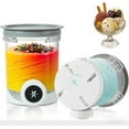 thumbnail image 1 of 2 Pack Swirl CREAMi Pint and Lids Compatible with Ninja Swirl NC700 Series Ice Cream Machines, BPA Free and Dishwasher Safe, 1 of 6