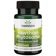 Swanson Standardized Hawthorn Phytosome 300 mg 60 Veggie Capsules