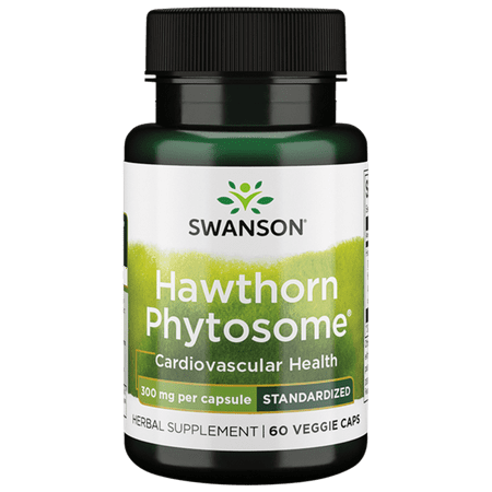 Swanson Standardized Hawthorn Phytosome 300 mg 60 Veggie Capsules