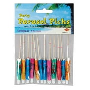 The Beistle Company Pkgd Party Parasol Picks (Set of 12)