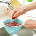 thumbnail image 3 of Boreal Craft Water Bath For Utensils With Pour Spout For Home Kitchen Supplies Watering Flowers Bathing Container With Handle Cup Shampoo Kitchenware Organizer Rack Egg Cooker Stainless Steel, 3 of 6
