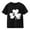Black, variant on Girls Flower Graphic T Shirt Cotton Short Sleeve Crew Neck Summer Tops Kids Loose Fit Soft St Patricks Day Shirt Clothes