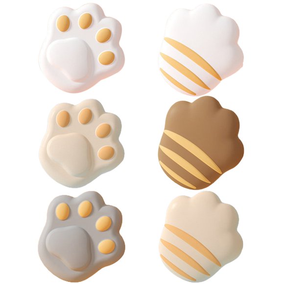 Bangcool Table Edge Protector Adhesive: 6PCS Paw Cute Table Corner Guard Furniture Bumper